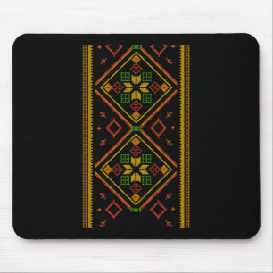 Vyshyvanka Ukrainische Stickerei Bestickt Pro Ukra Mousepad