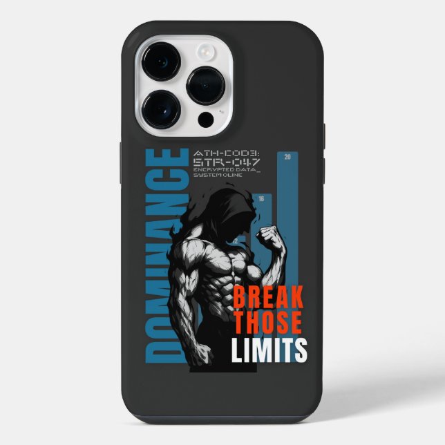 VYTROS "DOMINANZ" ATH-CODE  iPhone HÜLLE (Rückseite)