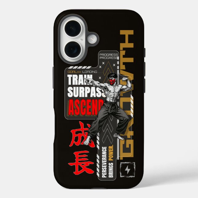 VYTROS FITNESS "WACHSTUM" Case-Mate iPhone HÜLLE (Rückseite)