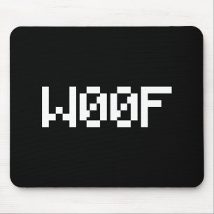 W00F [Leetspeak Animal Sounds] Mousepad