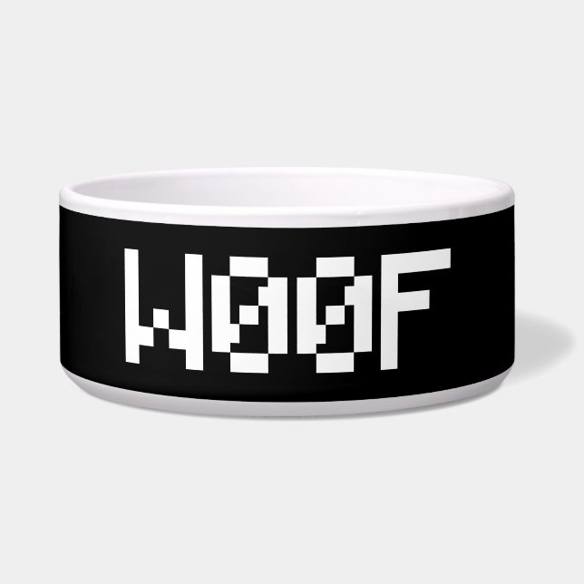 W00F [Leetspeak Animal Sounds] Napf (Vorderseite)