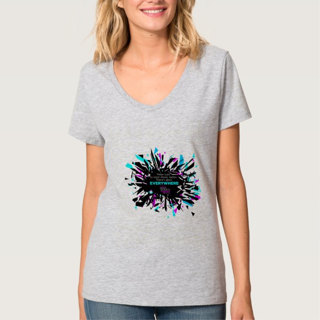 W2W Basic T - Shirt - Tragen Sie Ihre Schuhe (Vorderseite)