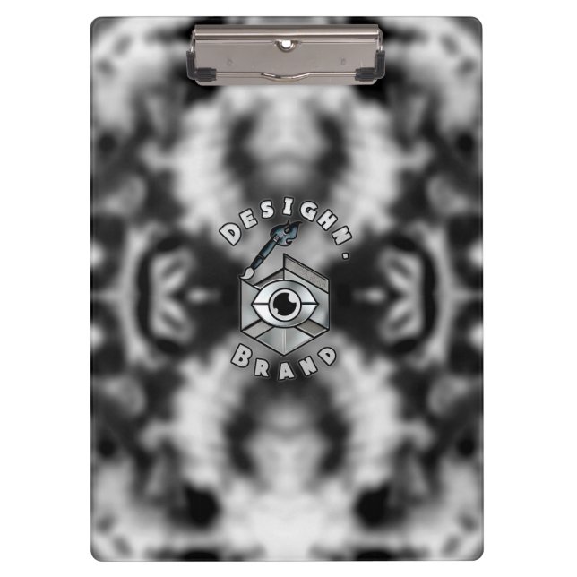 W4VE ・ DESIGHN. | "Logo v2" Klemmbrett (Vorderseite)