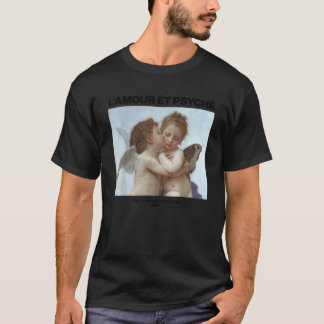 W a Bouguereau l Amour et Psych the First Kiss T S T-Shirt