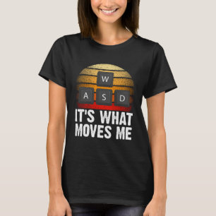 W-A-S-D Es ist das, was mich lustige Gamer Pullov T-Shirt