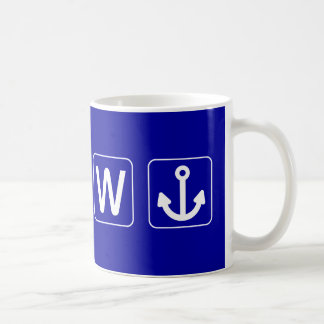 W-Anker Wanchor lustiges Geschenk Tasse