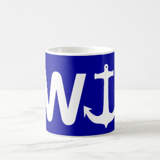 W-Anker Wanchor lustiges Witz-Geschenk Tasse
