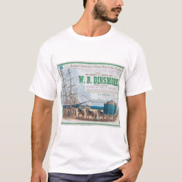 W B Dinsmore Clipper Segelschiff T-Shirt