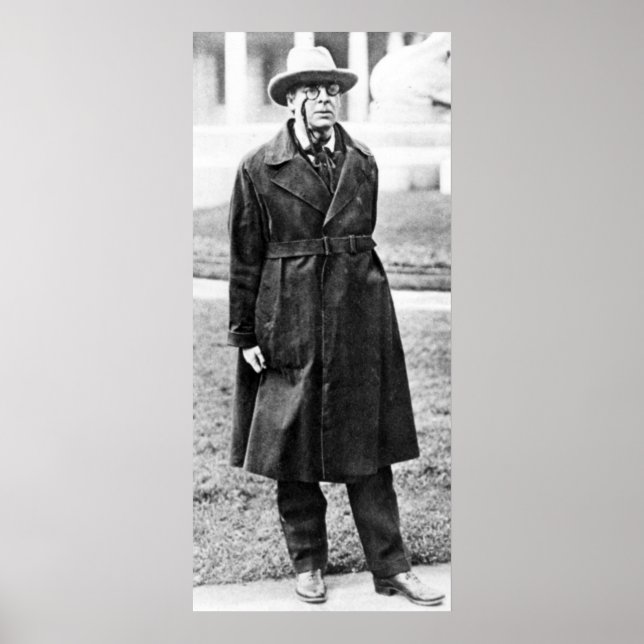 W.B. Yeats, 1923 Poster (Vorne)