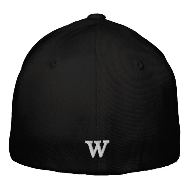 W BESTICKTE BASEBALLKAPPE (Rückseite)