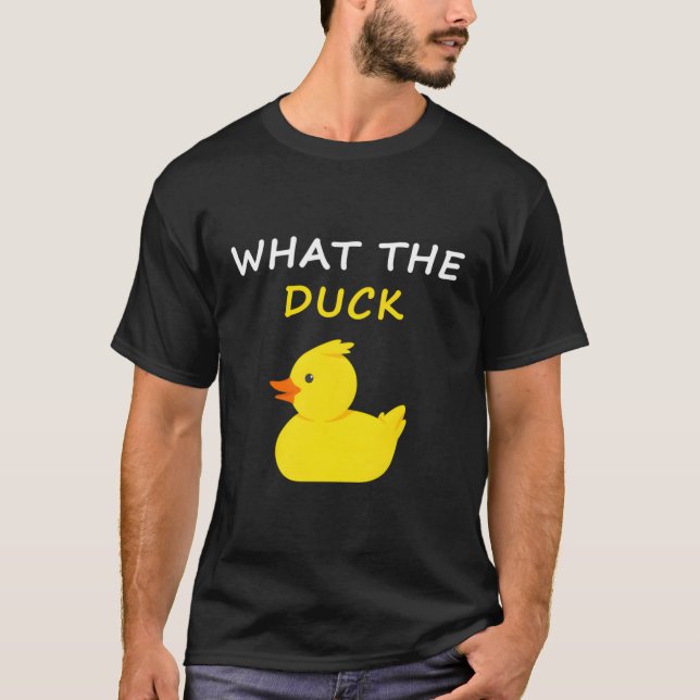 W Das Duck Duck Sprichwort T-Shirt (Vorderseite)