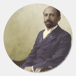W.E.B. Du Bois Runder Aufkleber