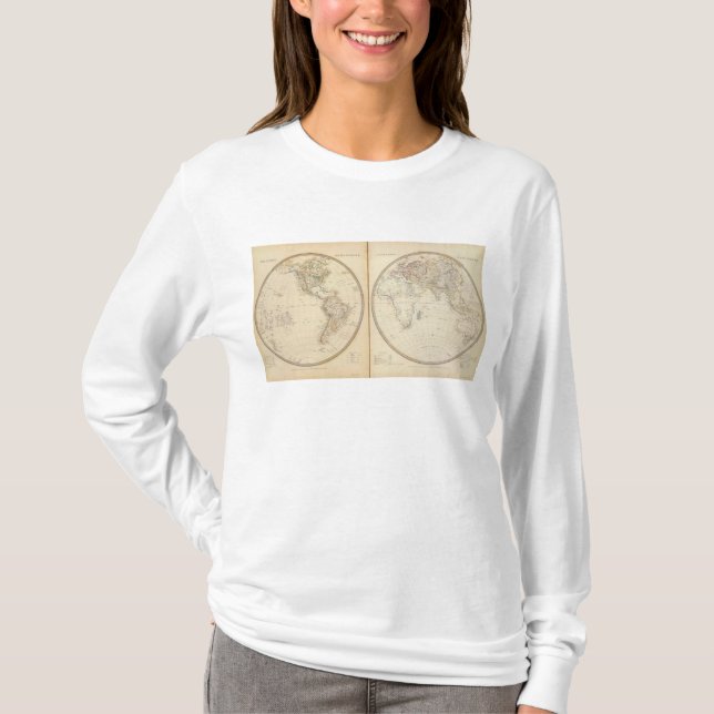 W, e-Hemisphären 2 T-Shirt (Vorderseite)