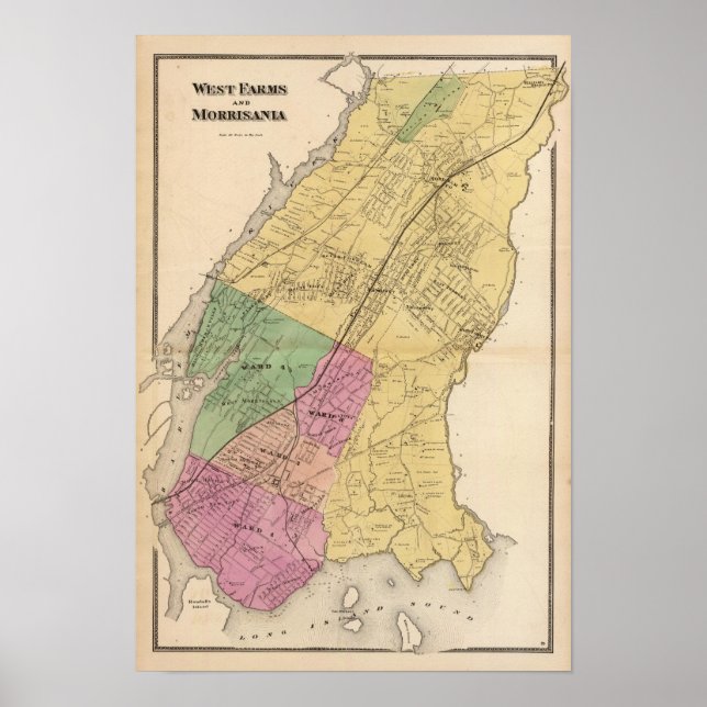 W Farms, Morrisania Poster (Vorne)