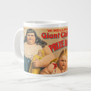 W. Hollmanns riesige Kinder und Preisbaby. Jumbo-Tasse