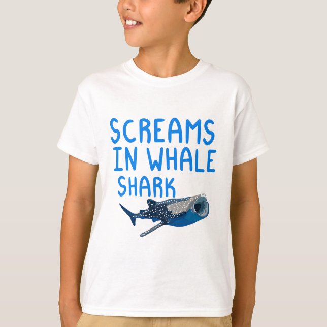 W ist für Walhai T-Shirt (Vorderseite)