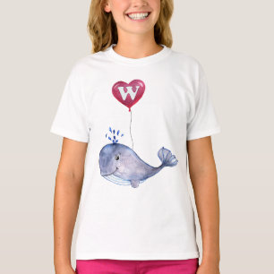 W ist für WHALE T-Shirt