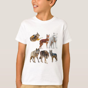 W ist für Wolf T-Shirt