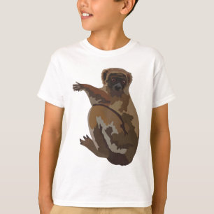 W ist für Wooly Lemur T-Shirt