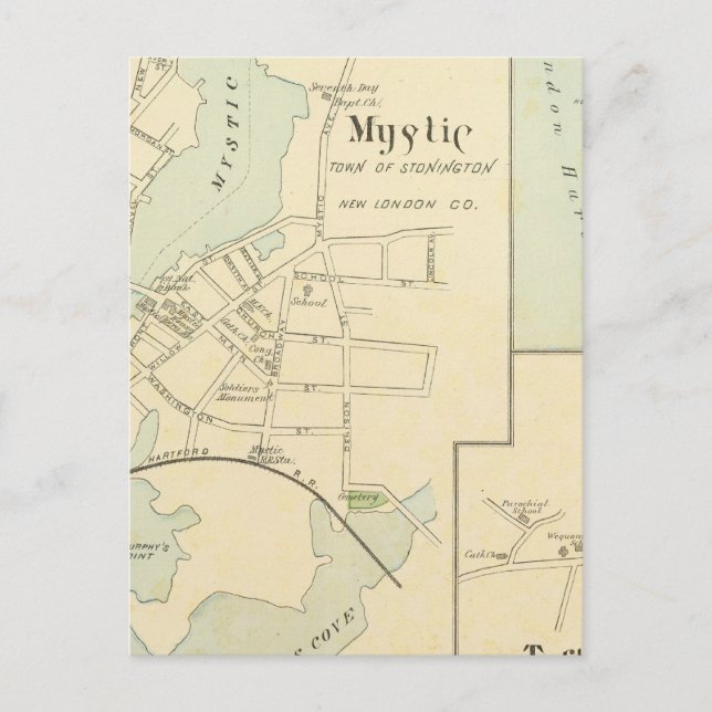 W Mystic, Mystic Postkarte (Vorderseite)