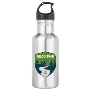 W&OD Trail Edelstahlflasche