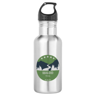 W&OD Trail Edelstahlflasche