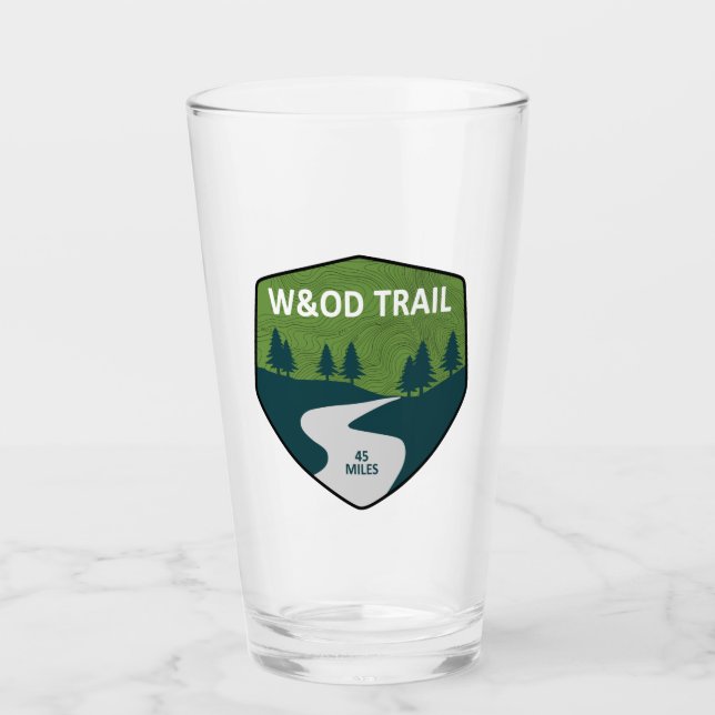 W&OD Trail Glas (Vorderseite)