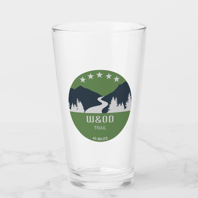 W&OD Trail Glas (Vorderseite)