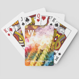 W - Spielkarten der weißen