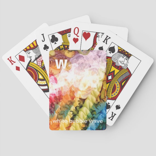 W - Spielkarten der weißen (Rückseite)