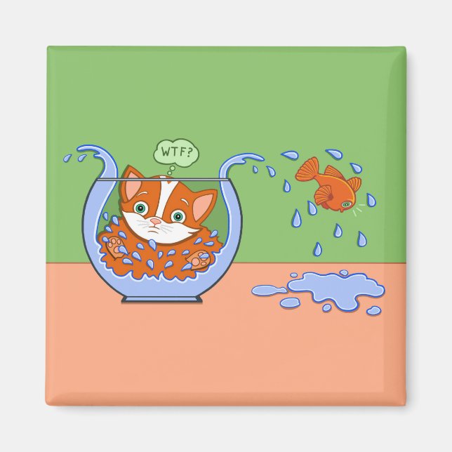 W T F? Magnet (Vorne)