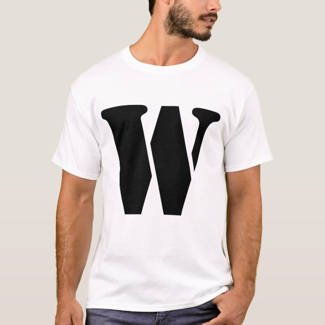 w T-Shirt (Vorderseite)