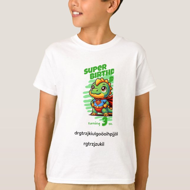 w T-Shirt (Vorderseite)