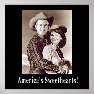 W und Laura Americas Sweethearts Poster