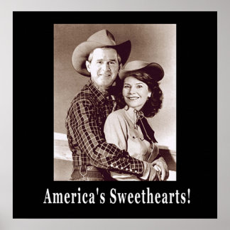 W und Laura Americas Sweethearts Poster