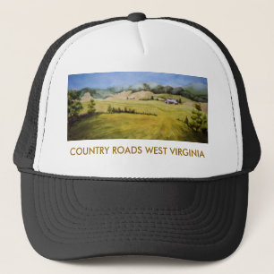 W.VA. Hills Hat Truckerkappe