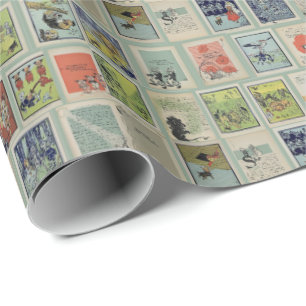 W. W. Denslow Illustrationen Wunderbarer Zauberer Geschenkpapier