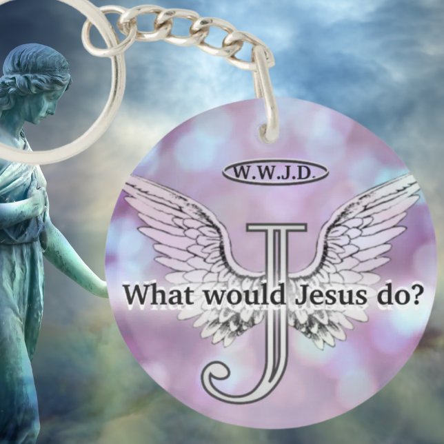 W.W.J.D What would Jesus do? Schlüsselanhänger (Von Creator hochgeladen)