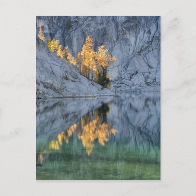 WA, Alpenseen Wildnis, Verzauberung 3 Postkarte (Vorderseite)