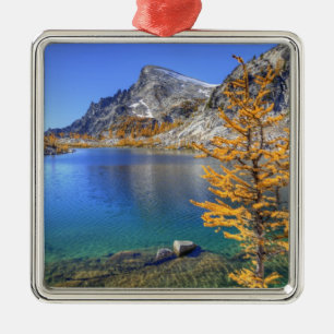 WA, Alpine Lakes Wilderness, Enchantment 4 Ornament Aus Metall
