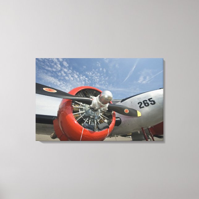 WA, Arlington, Arlington Fly-in, Zweiter Weltkrieg Leinwanddruck (Vorderseite)