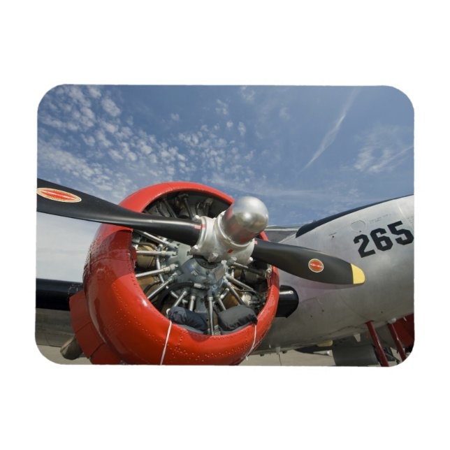 WA, Arlington, Arlington Fly-in, Zweiter Weltkrieg Magnet (Horizontal)