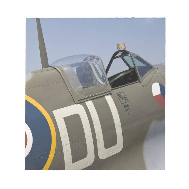 WA, Arlington, Arlington Fly-in, Zweiter Weltkrieg Notizblock (Vorderseite)