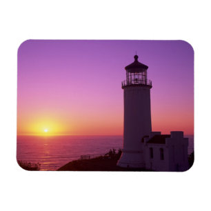 WA, Cape Disappointment State Park, North Head 2 Magnet