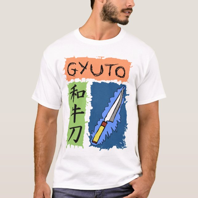Wa Gyuto Splash T-Shirt (Vorderseite)