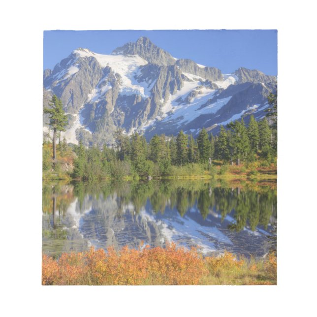 WA, Heather Meadows Freizeitzentrum, Berg. Notizblock (Vorderseite)