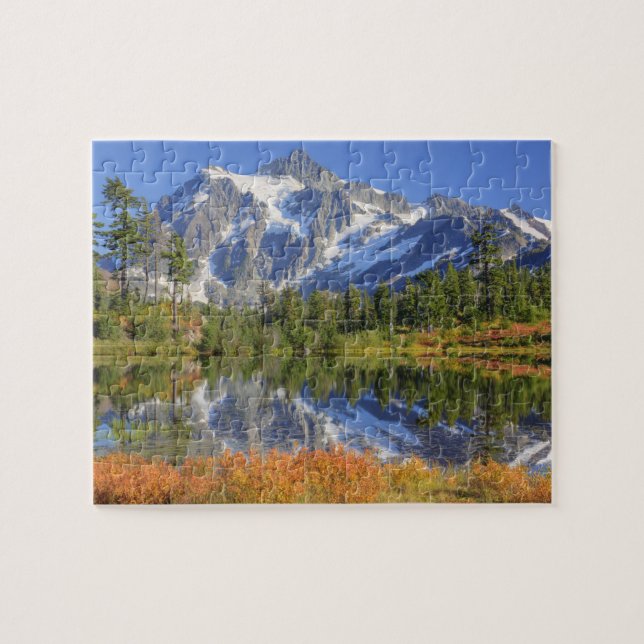 WA, Heather Meadows Recreation Area, Mt. Puzzle (Horizontal)