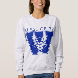 Wa-Hi Abschlussklasse 1977 Damen Sweatshirt