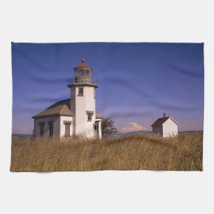 WA, Maury Island, Point Robinson Leuchtturm, Küchentuch