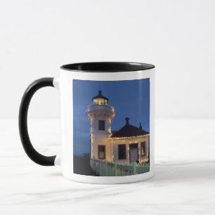 WA, Mukilteo, Mukilteo Lighthouse gegründet Tasse